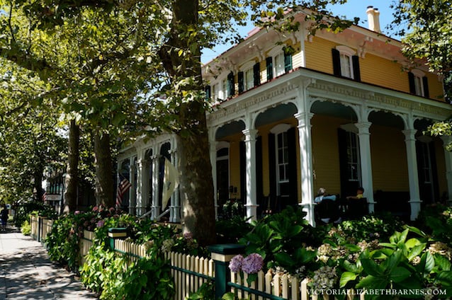 Cape May, NJ - Victorian homes and architecture. 