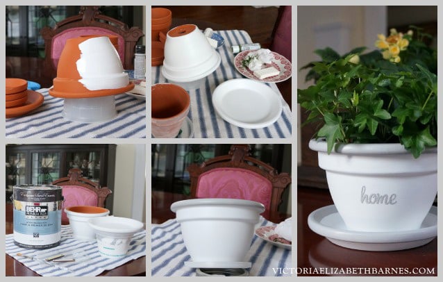 DIY housewarming gift – make a pretty and practical gift basket.
