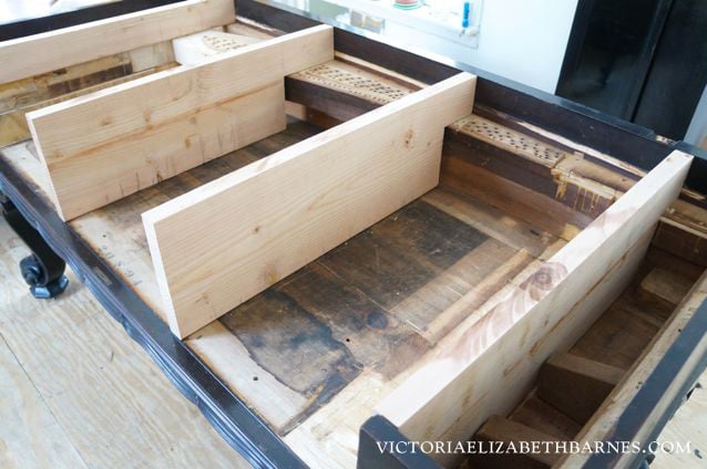 We’re repurposing this AMAZING piece of antique furniture into our KITCHEN ISLAND… it’s the first step in our old Victorian house DIY kitchen remodel.