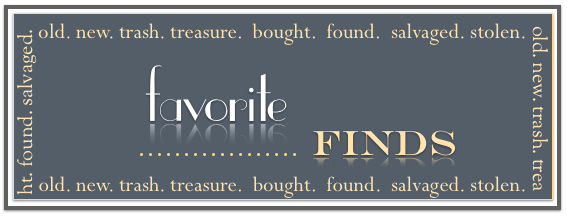 Show off your favorite find! Craigslist, yard sale, trash day… what’s the one treasure you just cannot believe you found? Come link up your best find!!