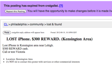 How I was scammed on Craigslist. Due only to being an idiot.