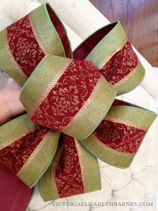 Decorating our Victorian home for Christmas… and a step-by-step bow tutorial.