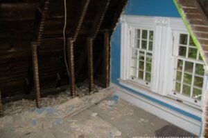 Finishing and insulating the attic in our old Victorian house… a DIY restoration.