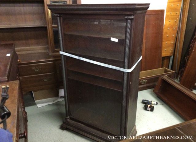 My latest auction finds… I love giant, fancy, old junk, and auctions are a great source for inexpensive furniture and decor! 