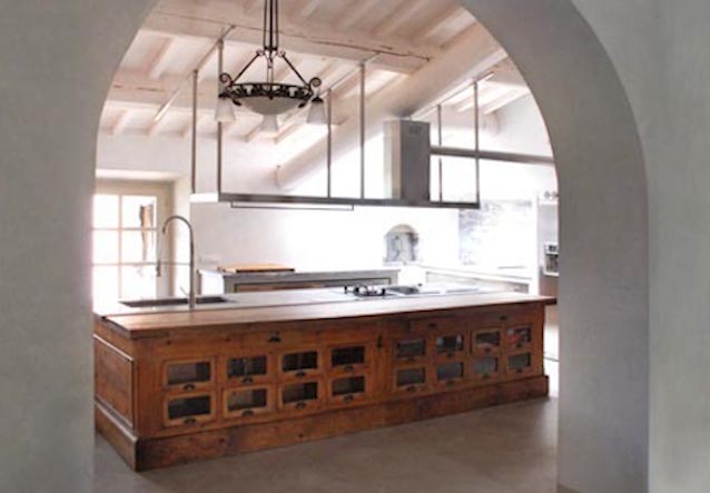 Nontraditional Kitchen Island