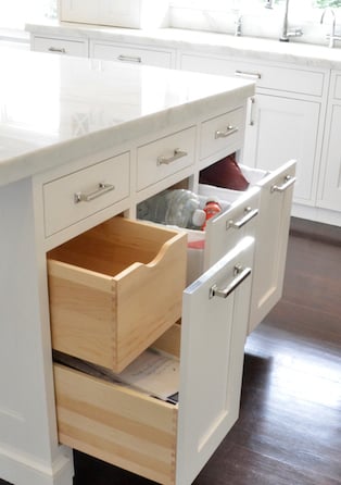 kitchen drawers island drawer face piano cabinet designing keep storage into bank idea behind pull