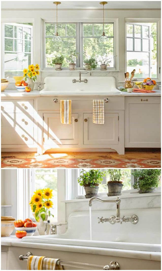 Planning our DIY kitchen remodel— options for apron-front, farmhouse sinks... and why I decided AGAINST FIRECLAY.