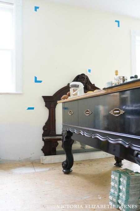 We’re DIY-ing the kitchen remodel in our old Victorian house… we are using almost entirely salvaged and repurposed materials, including turning an antique piano into the kitchen island… see the entire project!