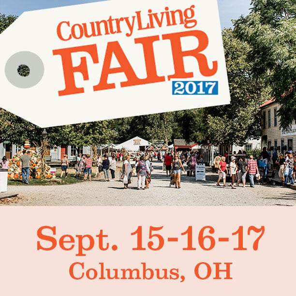 Meet me at the Country Living Fair… The pages of Country Living Magazine come to life! Great antique shopping, vintage home decor, repurposed junk! 