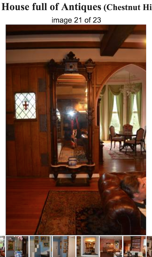 CRAIGSLIST is my greatest source for salvaged decor! Especially HUGE antique mirrors… the more ornate, the better! I have quite a collection now of Victorian pier and mantel mirrors! Come tour our Victorian house… we are DIY-ing the restoration, one room at a time… the BEST part is the decorating! 