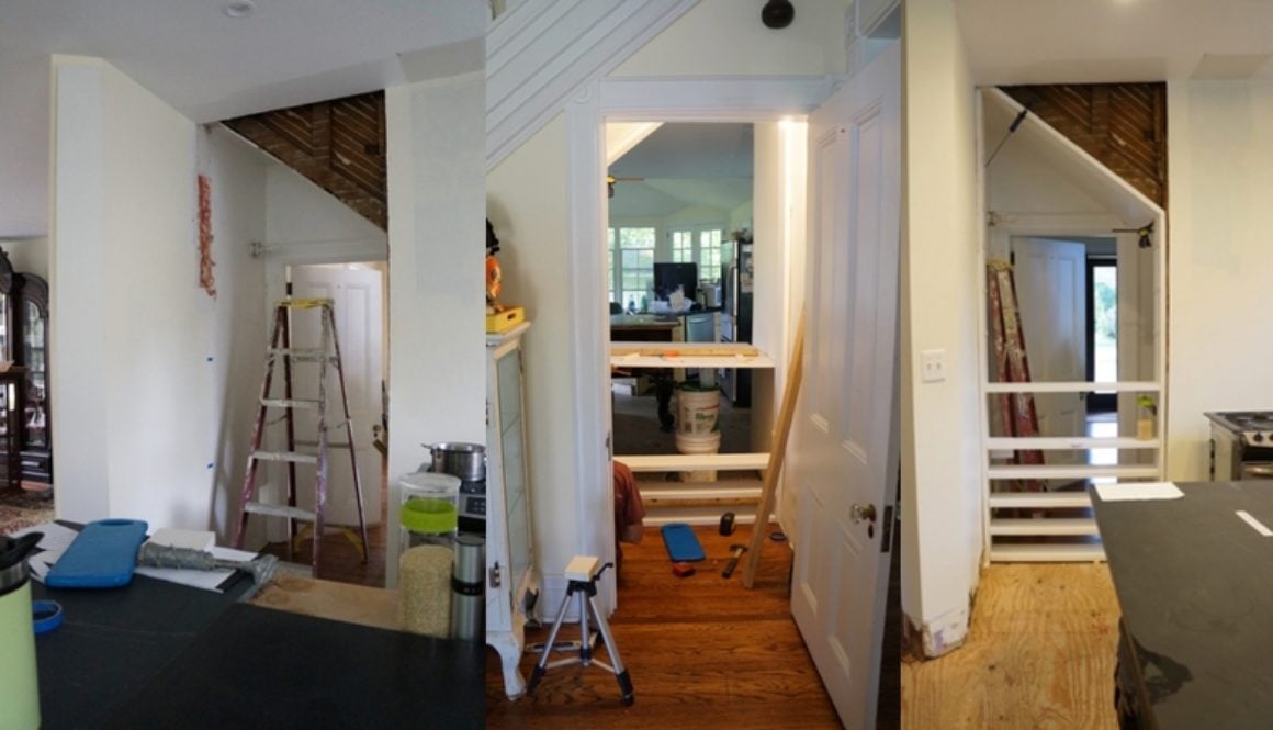 DIY floor-to-ceiling recessed shelving fb