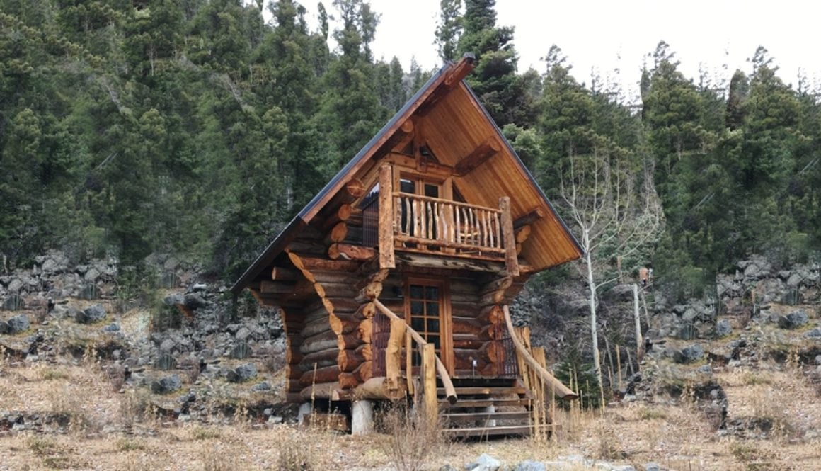 tiny houses log cabin taos ski valley