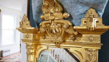 gold leaf renaissance revival pier mirror 4