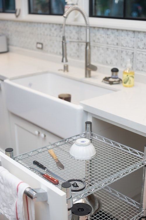 Kitchen design: get the dish rack off the counter ...