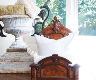 giant victorian dollbed carved ornate